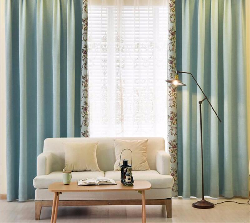 Tailor-made Embroidered Modern Curtains