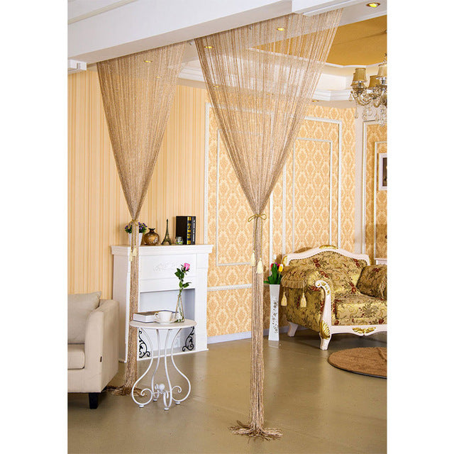 Shiny Tassel String Curtain