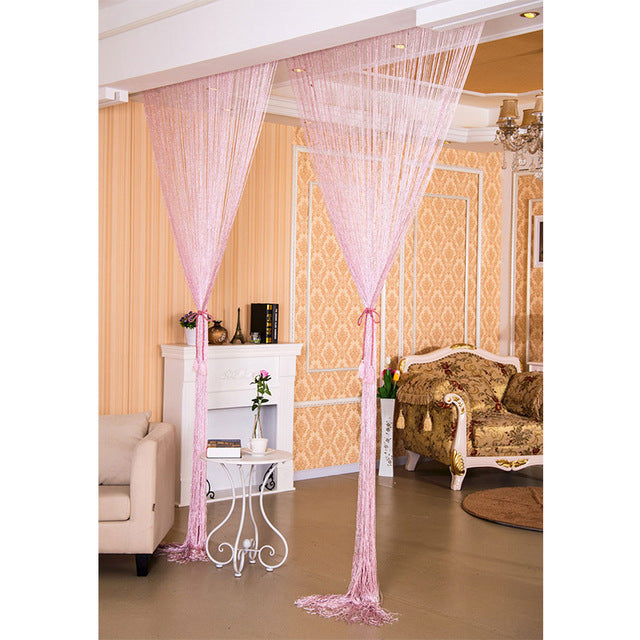 Shiny Tassel String Curtain