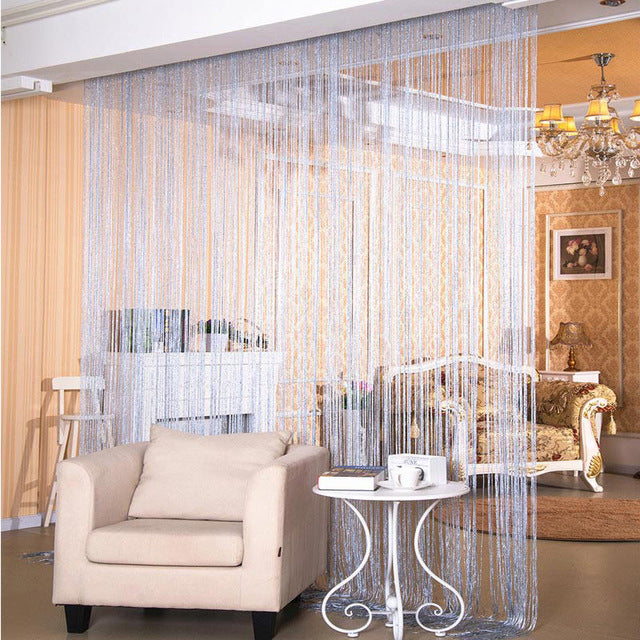 Shiny Tassel String Curtain