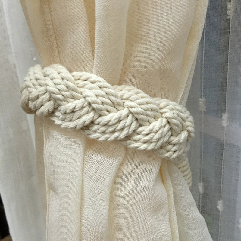 Elegant Braided Curtain Holder