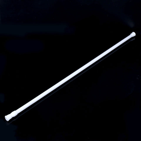 White Telescopic Curtain Rod