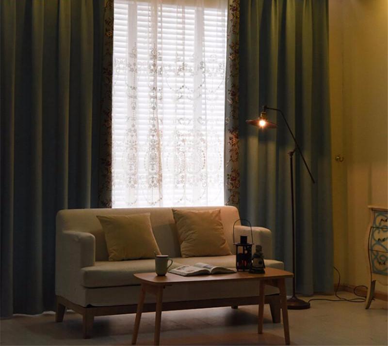 Tailor-made Embroidered Modern Curtains