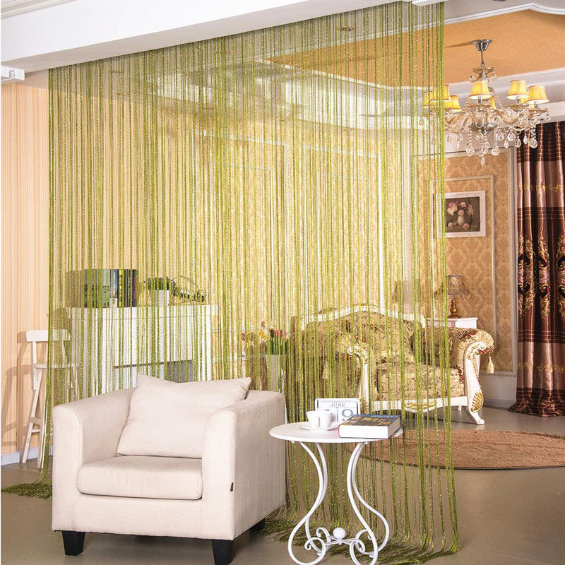 Shiny Tassel String Curtain