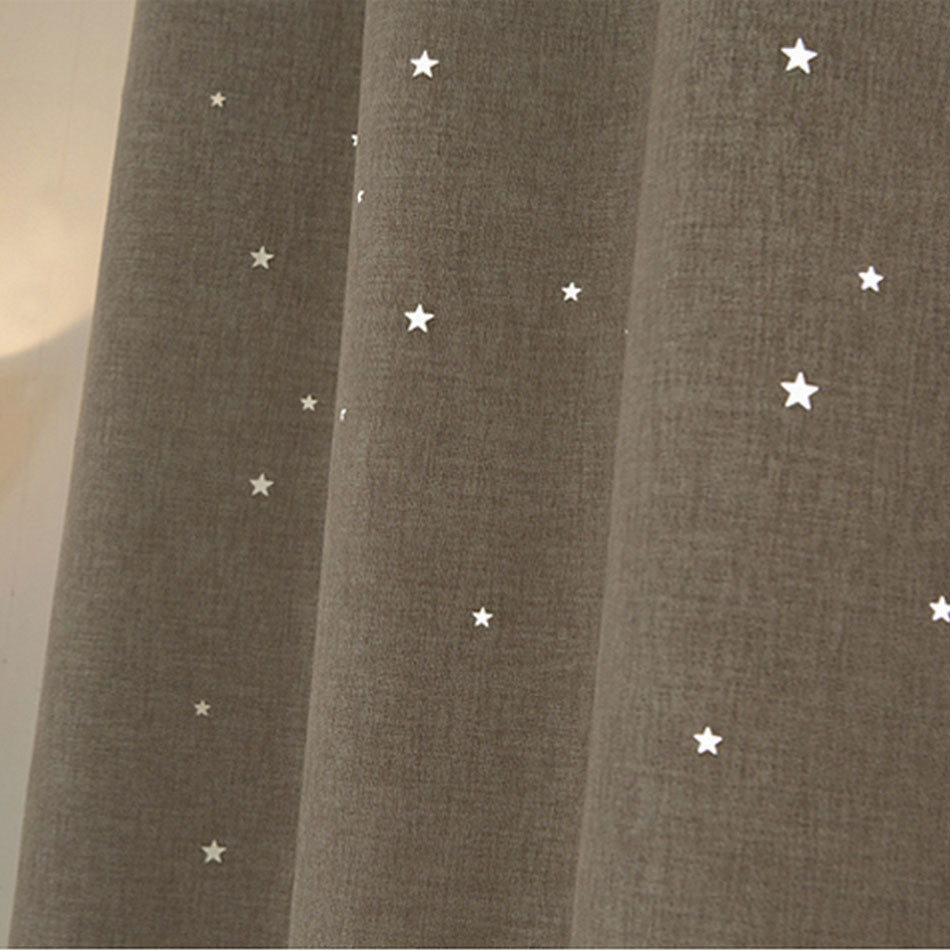 Hollow Star Pattern Curtain