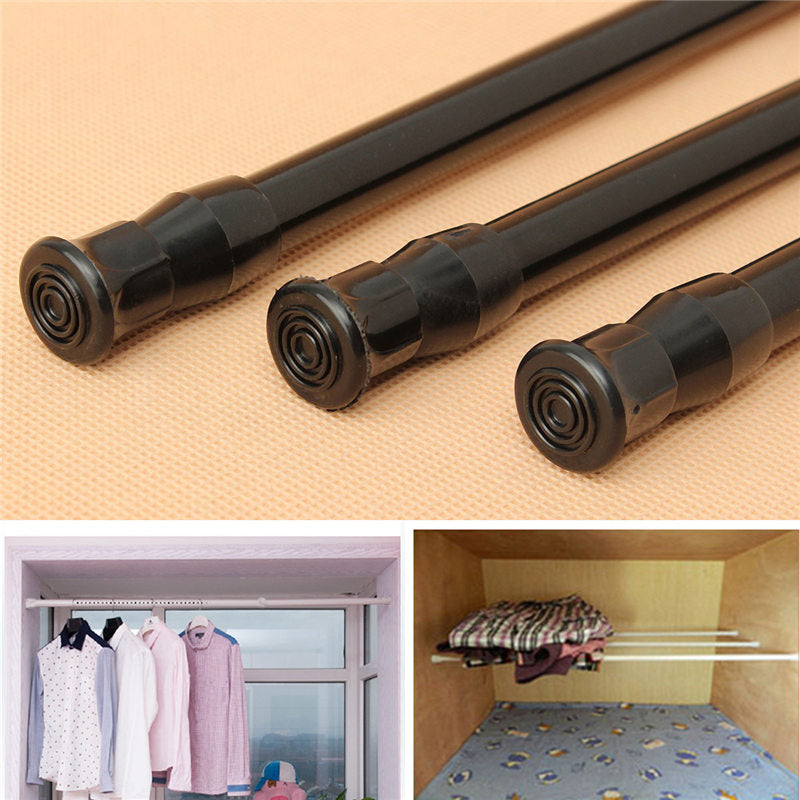 Black Extendable Curtain Rod
