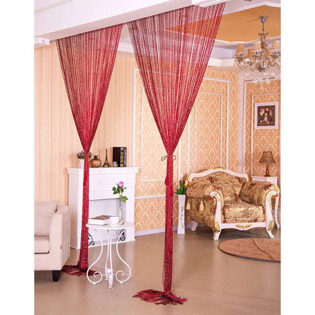 Shiny Tassel String Curtain