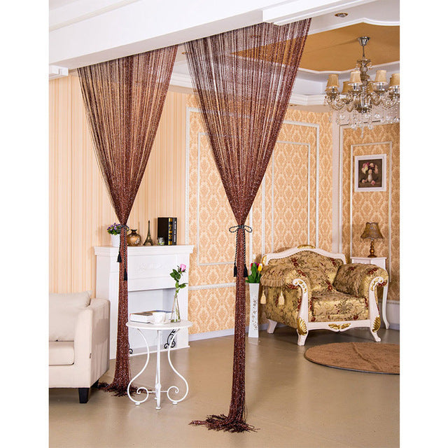 Shiny Tassel String Curtain