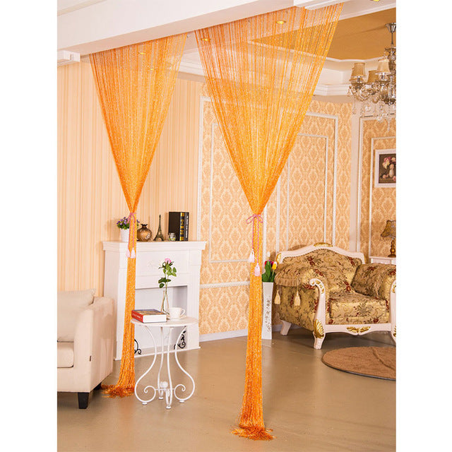 Shiny Tassel String Curtain